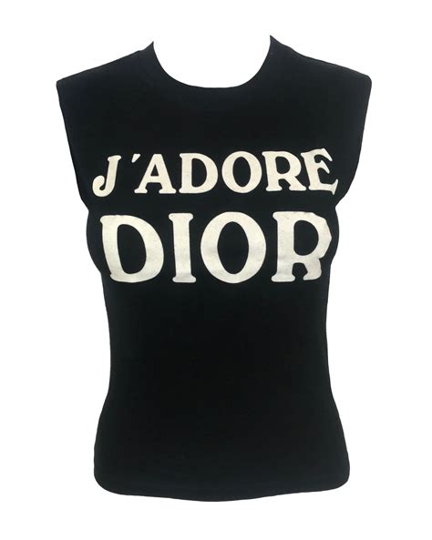 j'adore dior vintage top|christian Dior tops sale.